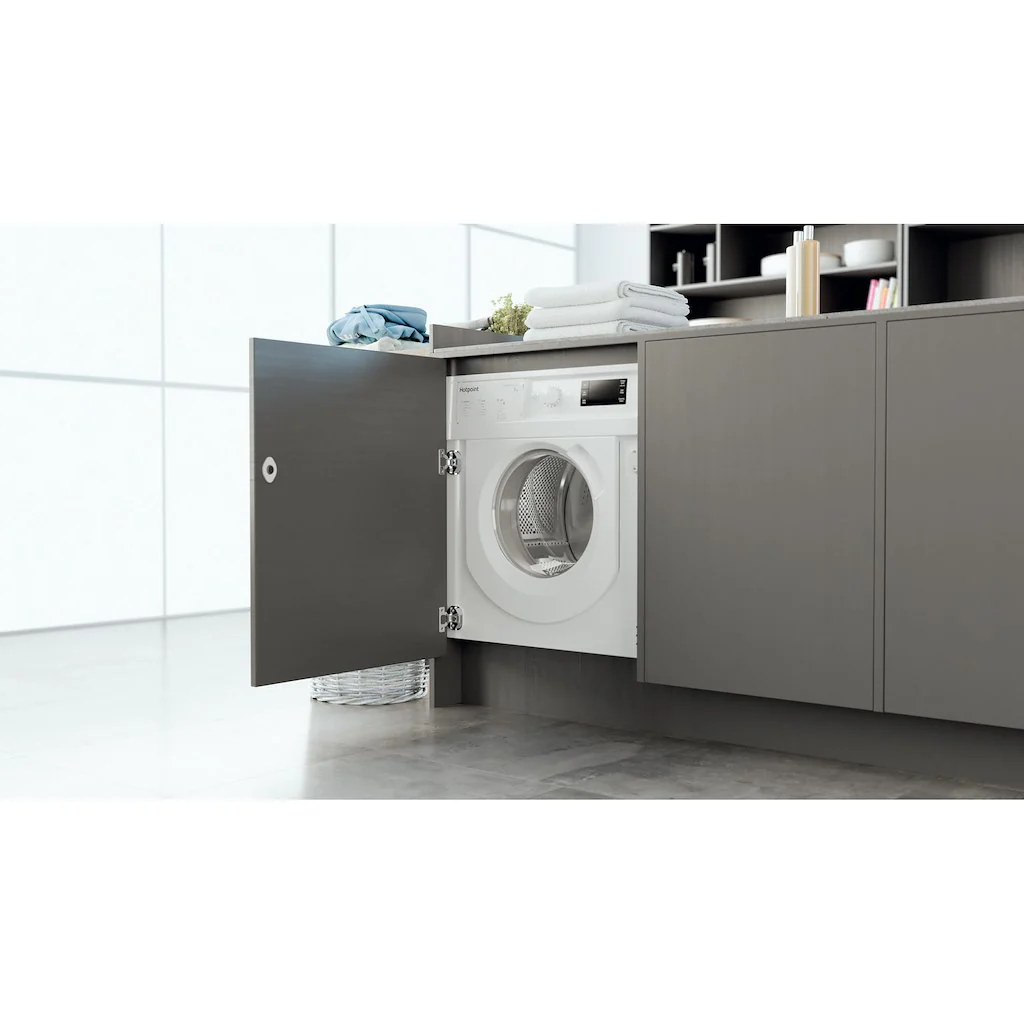 Hotpoint BI WMHG 71484 UK N Integrated Washing Machine - White - Image 5