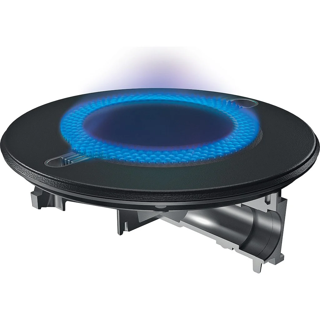Hotpoint FTGHG 641 D/H BK Gas Hob - Black - Image 4