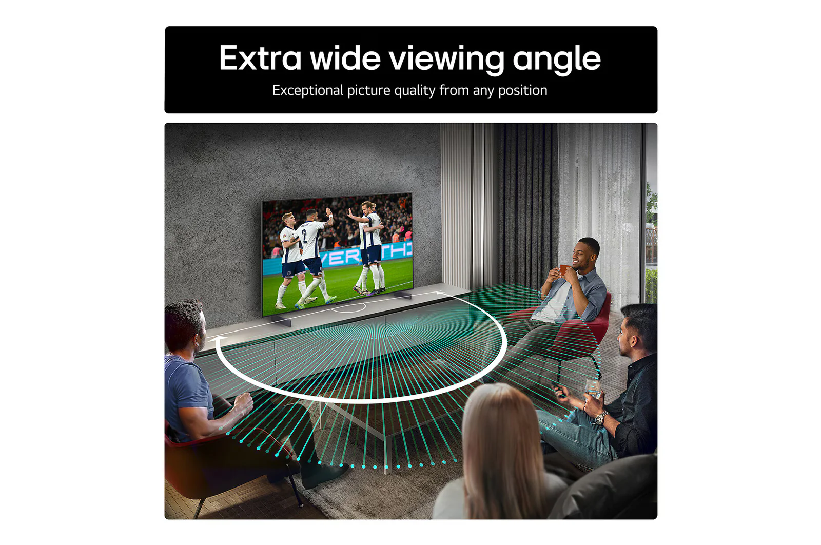 LG OLED42C55LA 42" OLED evo AI C5 4K Smart TV - Image 7
