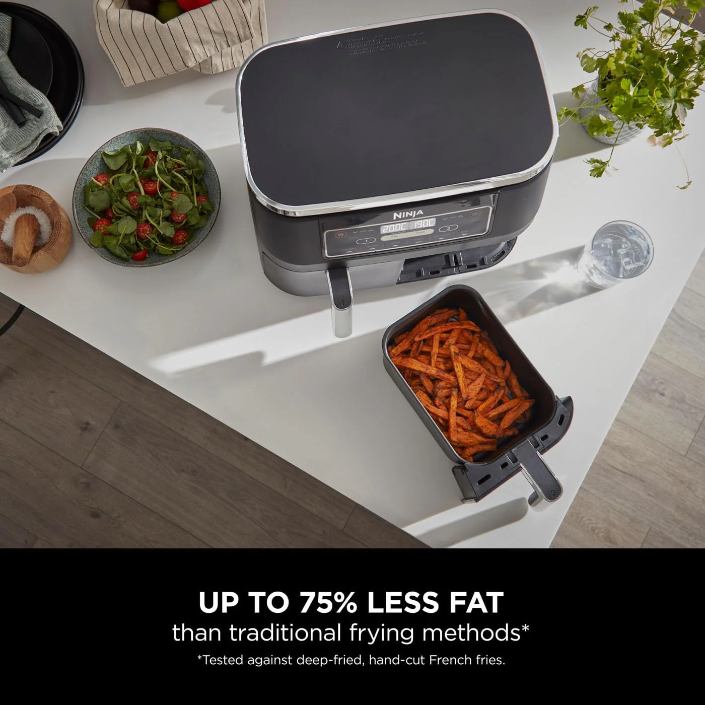 Ninja AF300UK Foodi Dual Zone 7.6L Air Fryer - Image 7