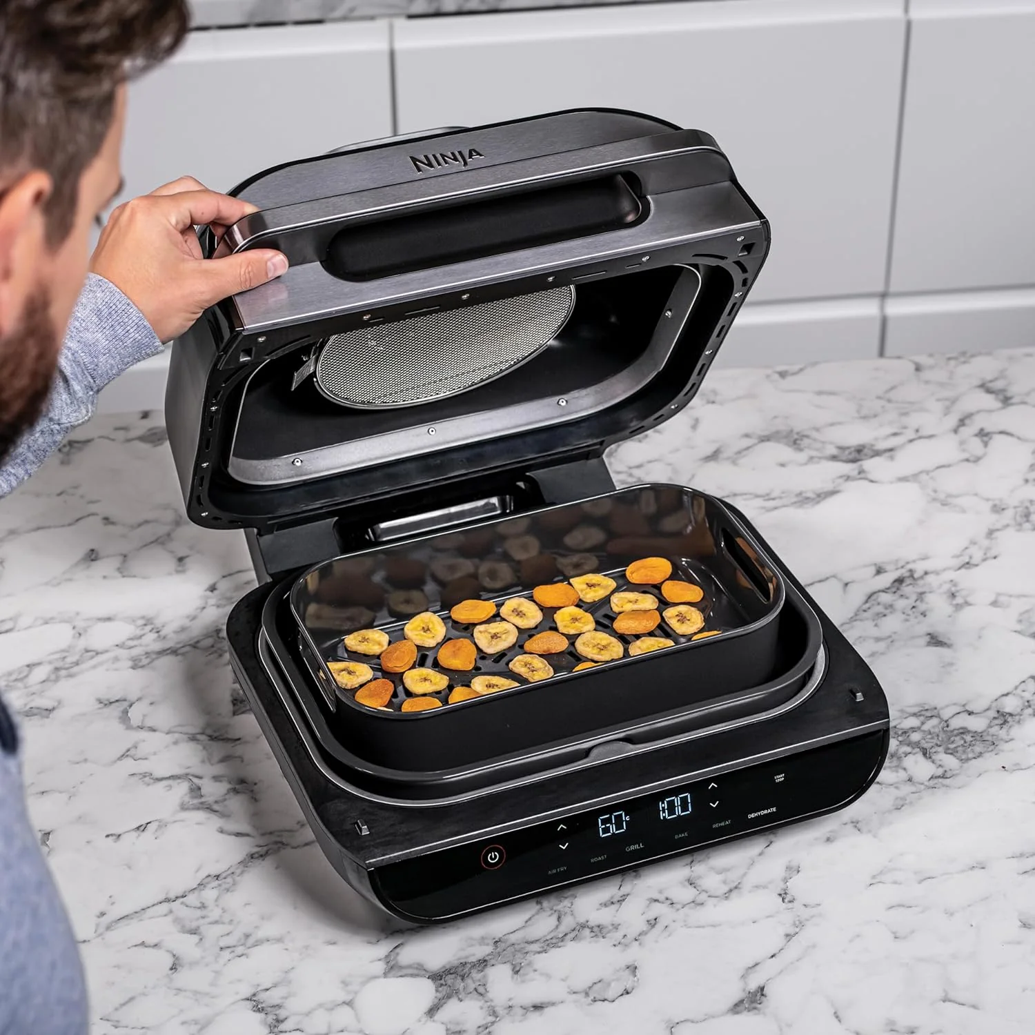 Ninja AG551UK Foodi MAX Health Grill & Air Fryer - Image 7