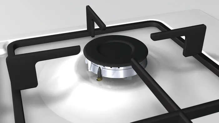 Bosch Series 2, Gas hob, 60 cm, White - Image 4