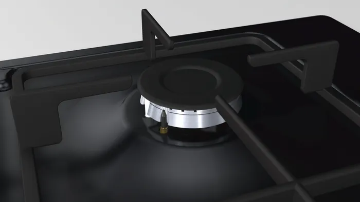 Bosch Series 2, Gas hob, 60 cm, Black - Image 4