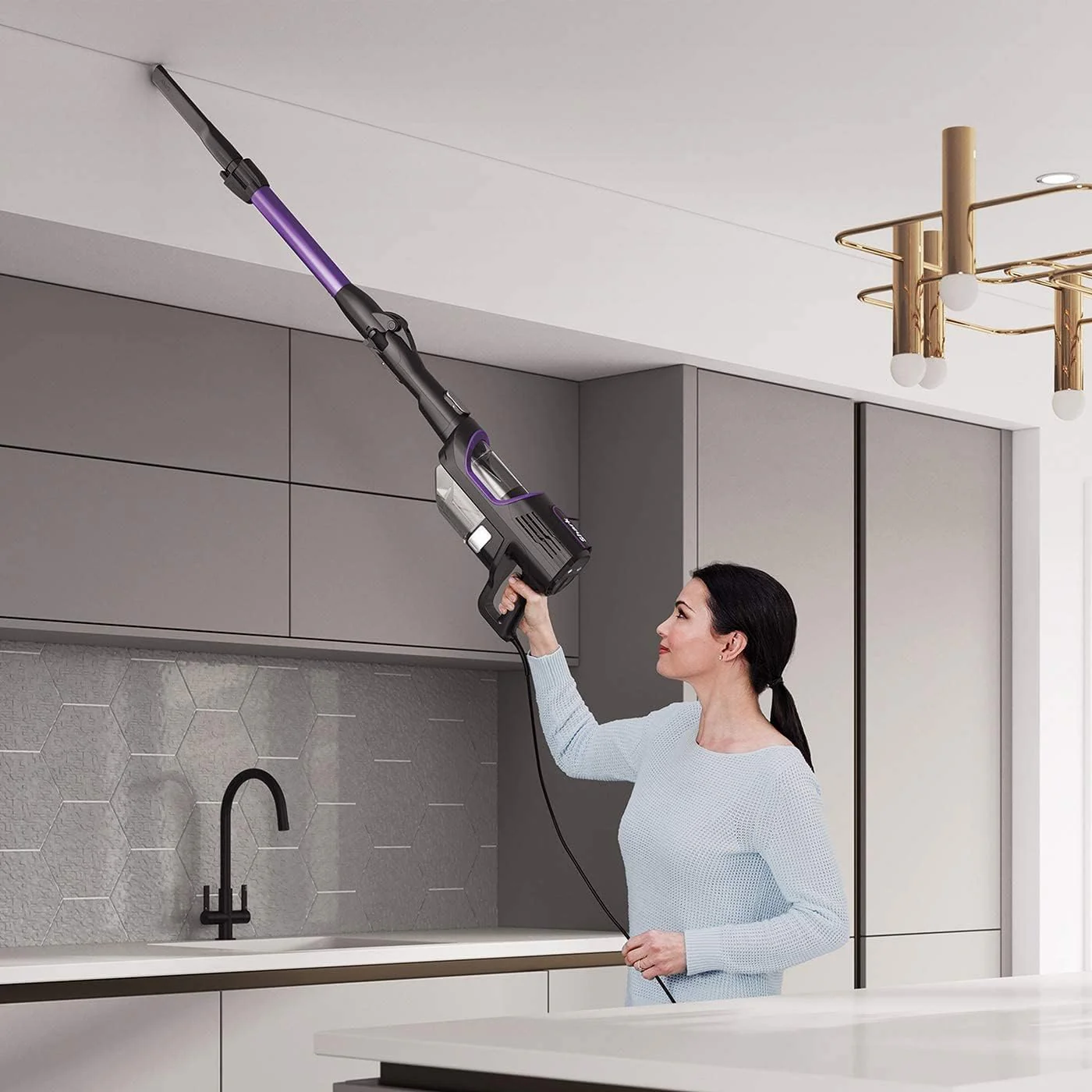 Shark HZ500UK Anti Hair Wrap Corded Stick Vacuum Cleaner with Flexology - Image 5