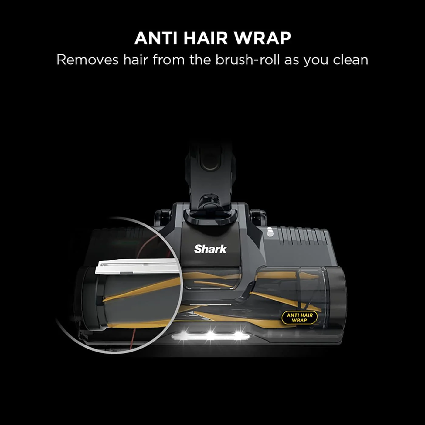 Shark IZ202UKT Anti Hair Wrap Cordless Stick Pet Vacuum Cleaner, Purple - Image 3