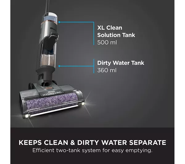 Shark WD210UK HydroVac Cordless Hard Floor Cleaner - Image 7