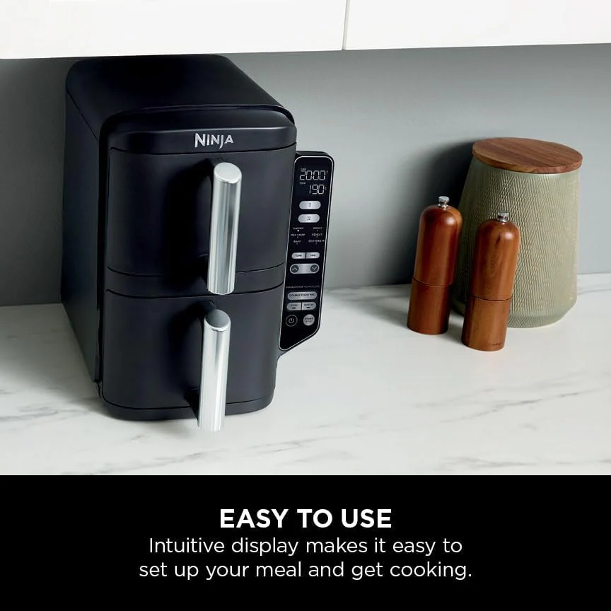 Ninja SL300UK Double Stack 2-Drawer Air Fryer 7.6L - Image 11
