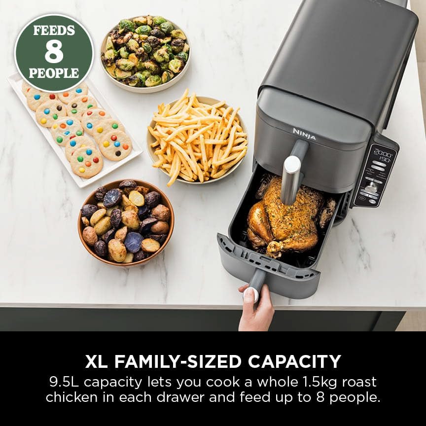 Ninja SL400UK Double Stack XL 9.5L Air Fryer - Image 5