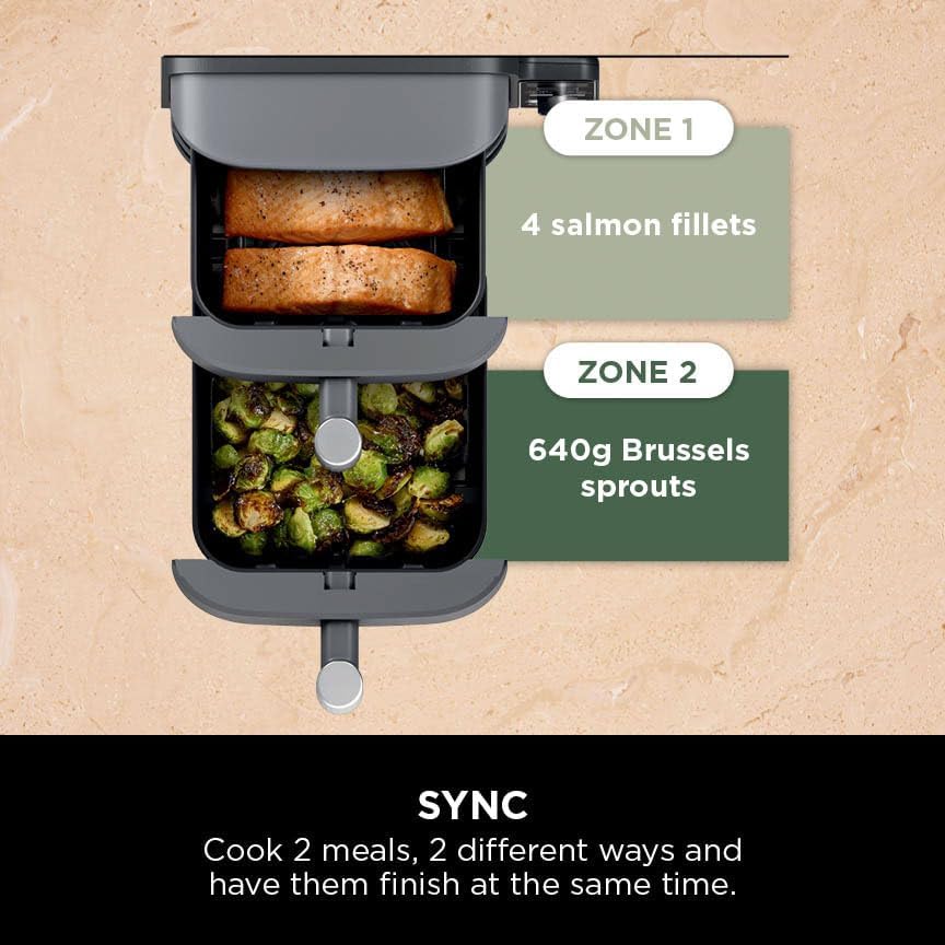 Ninja SL400UK Double Stack XL 9.5L Air Fryer - Image 7