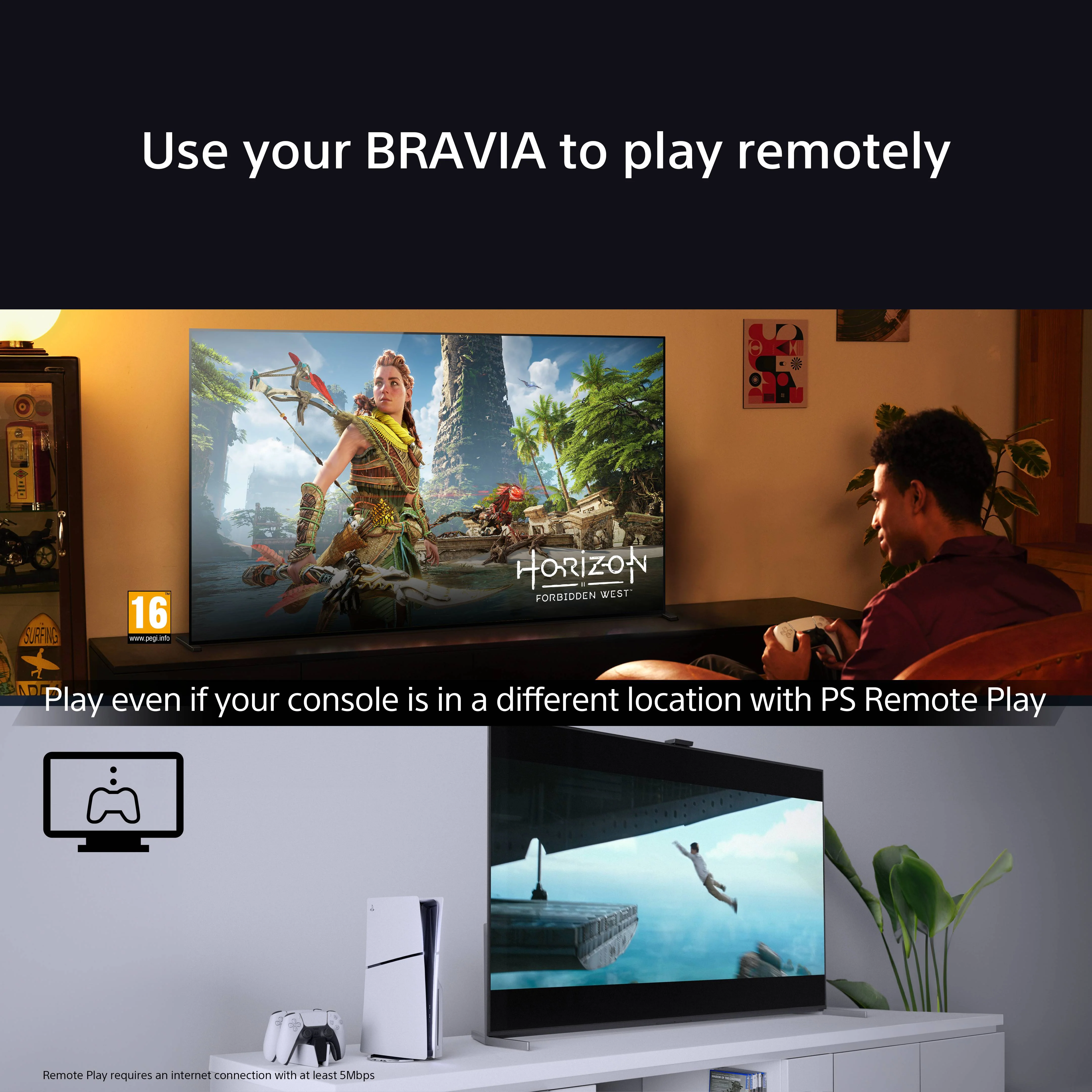 Sony K55XR80PU 55" BRAVIA 8 XR80P OLED 4K HDR Google TV - Image 16