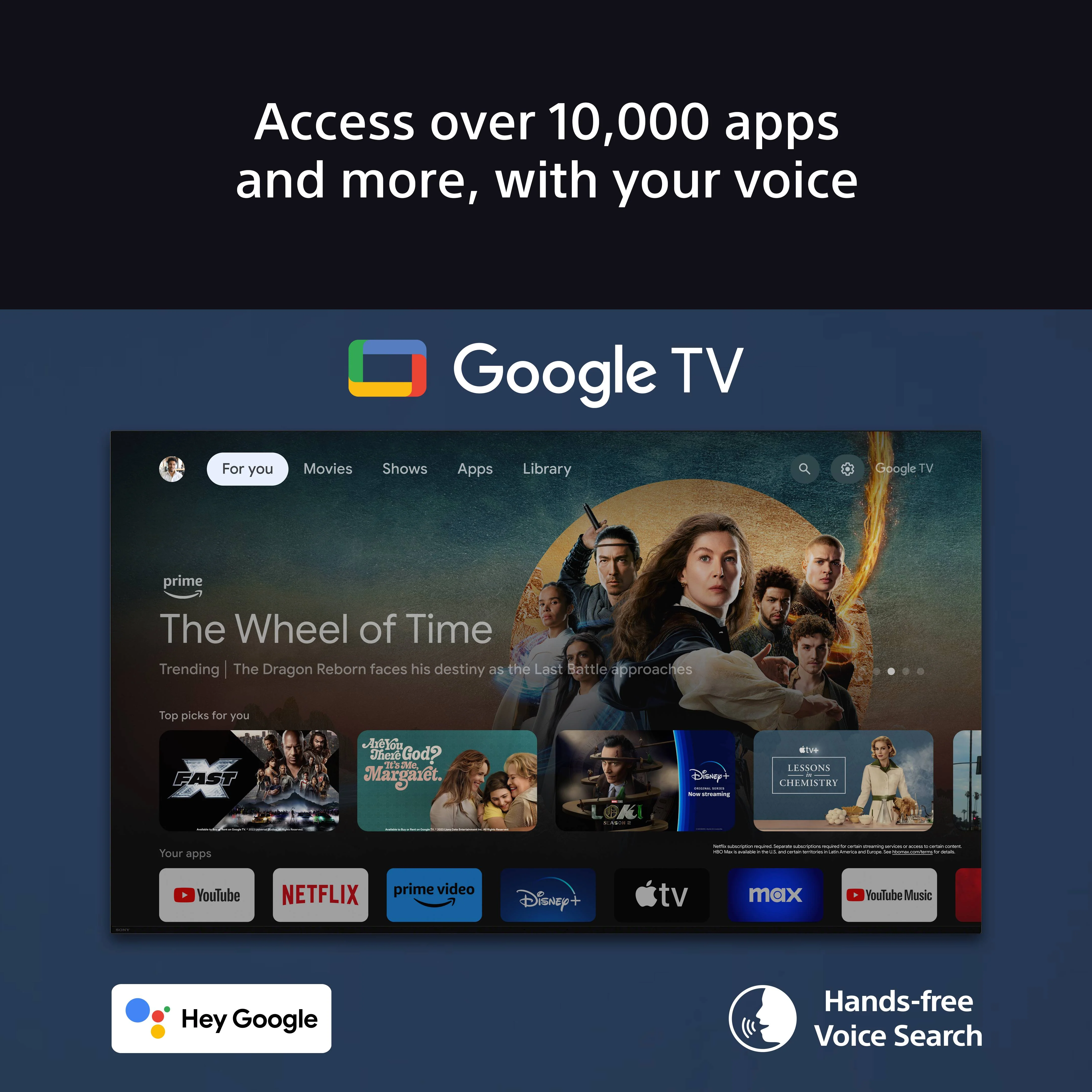 Sony K85XR70PU 85" BRAVIA 7 XR70P QLED (XR l Mini LED) 4K HDR Google TV - Image 4