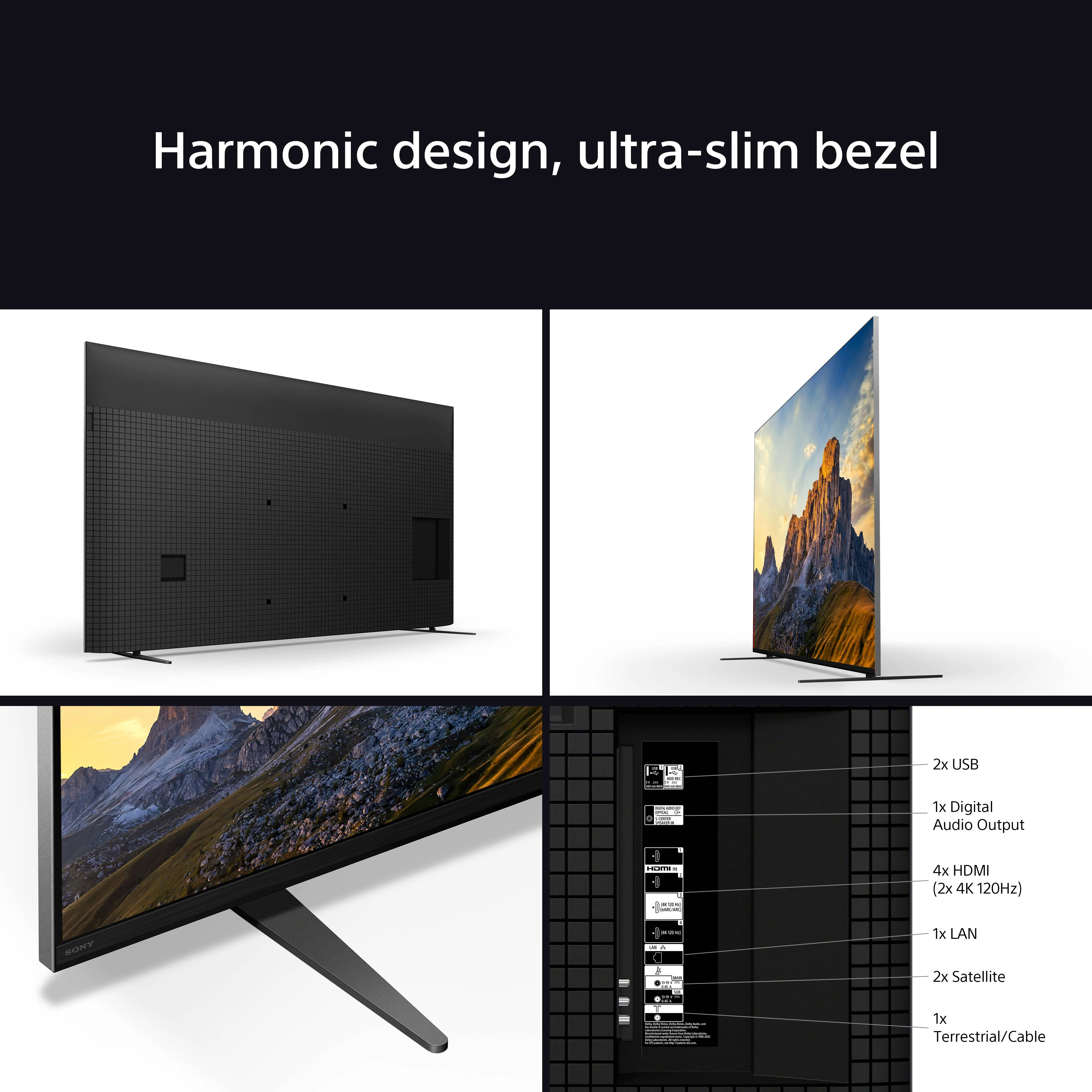 Sony K85XR70PU 85" BRAVIA 7 XR70P QLED (XR l Mini LED) 4K HDR Google TV - Image 9