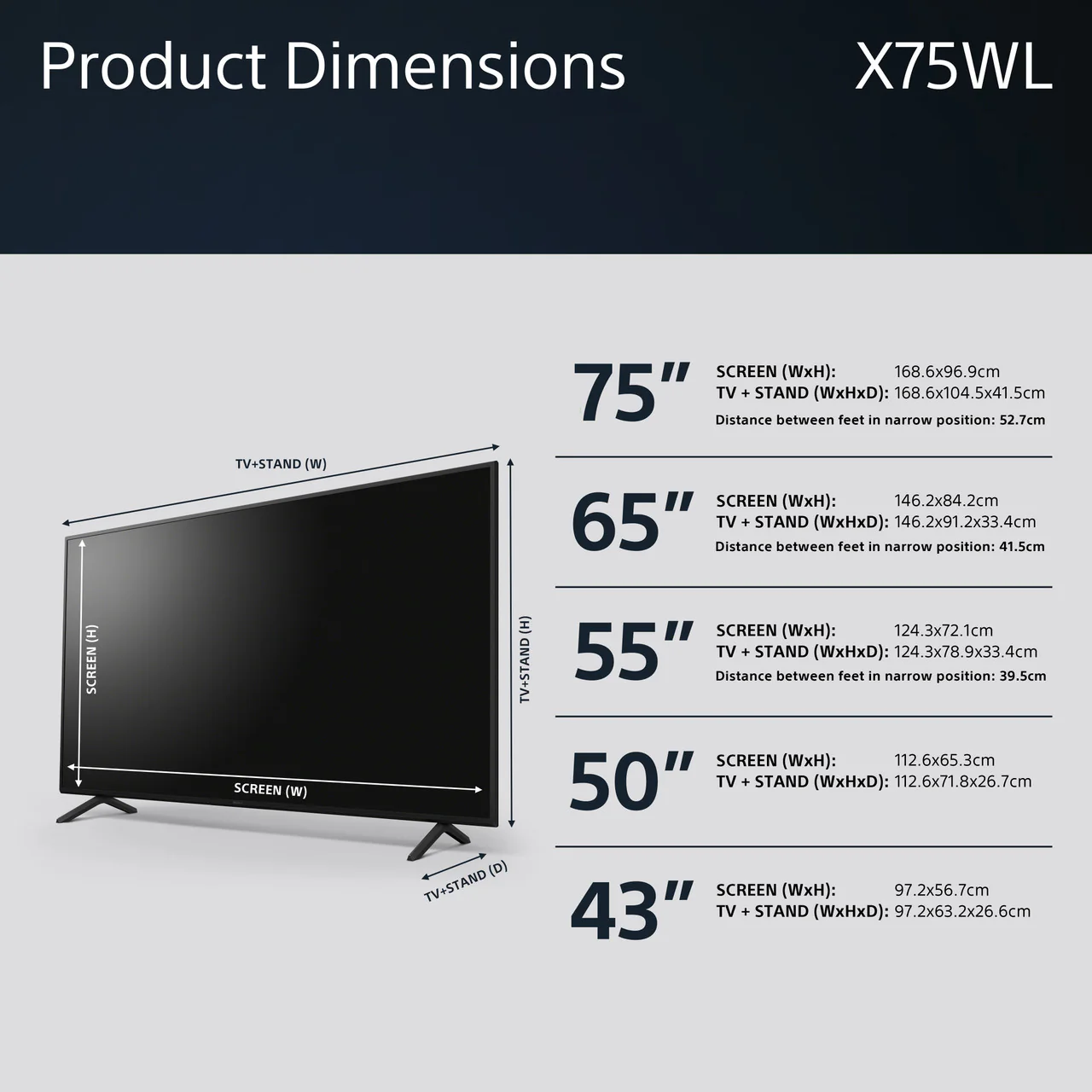 Sony KD-65X75WLU 65" X75WL 4K HDR LED TV - Image 11