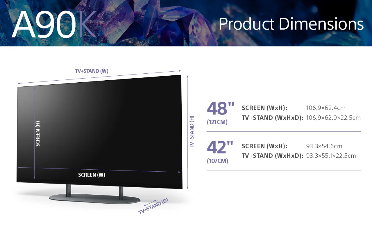 Sony XR-48A90KU 48" A90K BRAVIA XR MASTER Series OLED TV - Image 9