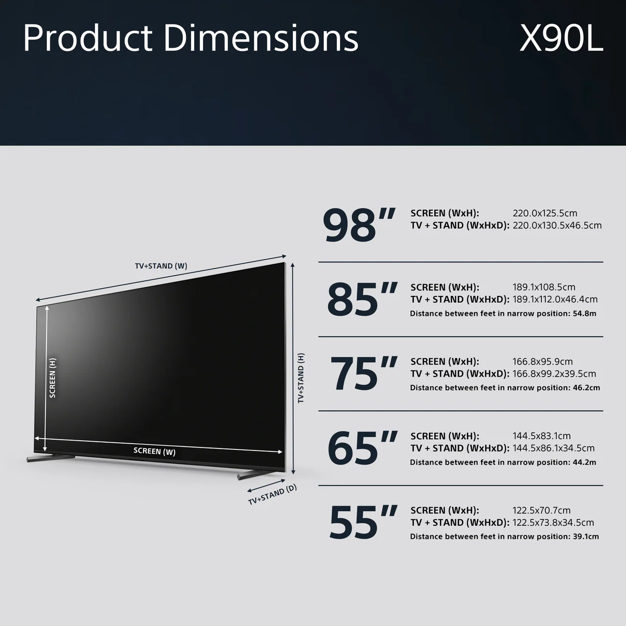 Sony XR-75X90LPU 75" X90L 4K HDR Full Array LED TV - Image 14